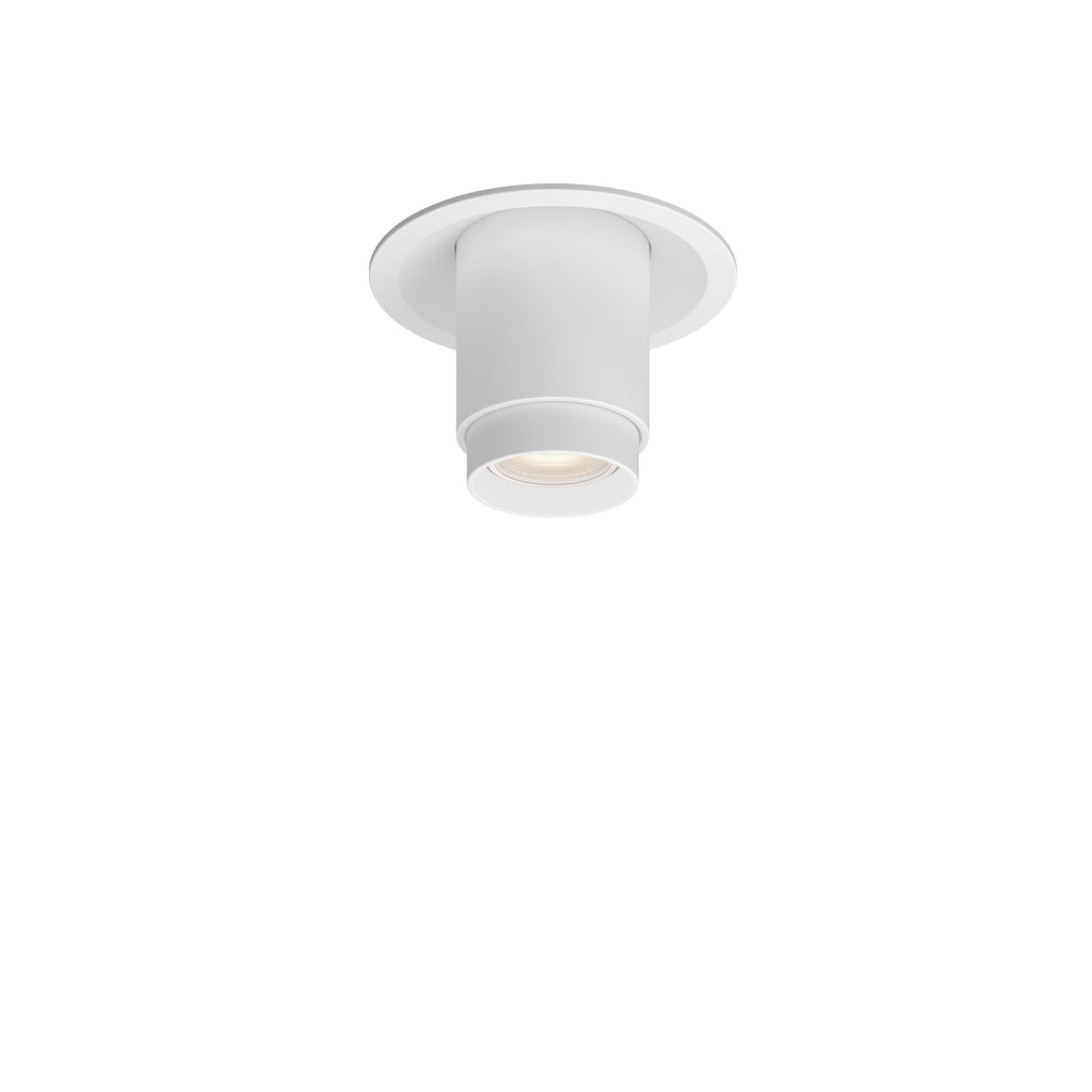 DALS Lighting MFD03-CC-WH 3 Inch 5CCT Multi Functional Recessed Light with Adjustable Head - White Finish