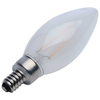 SATCO S21279 B11 LED Filament Bulb, 5.5W, 3000K, E12, Frost, Dimmable