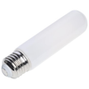 SATCO S21353R1 8W T10 LED Filament Bulb, Frost, 3000K, E26, Dimmable