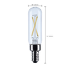 SATCO S12518 bulb dimension diagram