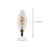 Satco S14218 package front and lighting facts angled view