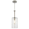Westinghouse 6125200 Hernando Mini Pendant, Industrial Steel Finish