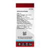 SATCO S21386 packaging specifications panel