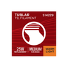 SATCO S14229 3.5W T9 Amber Coil LED Filament Bulb, 2000K, E26, Dimmable