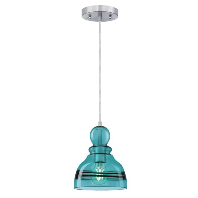 Westinghouse 6118900 Fiona Mini Pendant, Brushed Nickel Finish