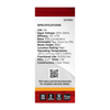SATCO S21384 5W T9 Clear LED Filament Bulb, 2700K, E12, Dimmable