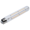 SATCO S21354 8W T9 LED Filament Bulb, Clear, 2700K, E26, Dimmable