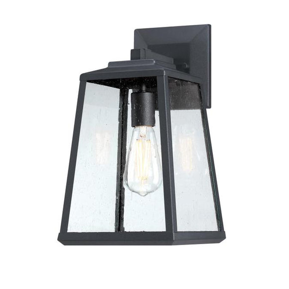 Westinghouse 6114200 Ashdale Wall Fixture, Textured Black Finish