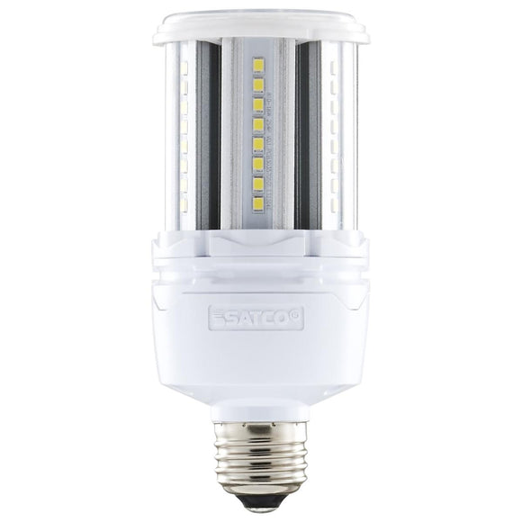 Satco S49670 18 Watt LED HID Replacement - 80 CRI - 2700K - Medium base - Economy Hi-Pro