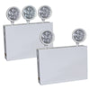 Exitronix NY-LED-2-W - City of New York Approved Emergency LED Unit Equipment - (2) Lamps - White Finish