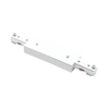 Luxrite LR43834 TrackRite - H-Track Straight Connector - White Finish