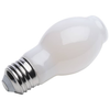 SATCO S21337 white BT15 bulb, angled view