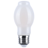 SATCO S21337 white BT15 LED bulb, front view