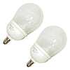 Westinghouse 3790700 Compact Fluorescent Light Bulb, 9 Watt, 120 Volt, 6500 Kelvin, Candelabra Screw E12 Base, (2 pack)