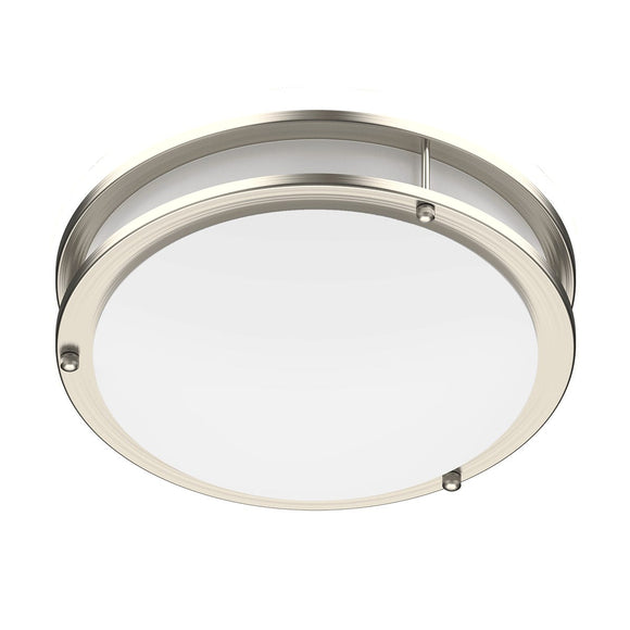 Halco FM-DR12-16-CS 90260 ProLED Select Flush Mount Double Ring 12in 16W Selectable CCT 120V Dimmable