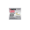 SATCO S21279 B11 LED Filament Bulb, 5.5W, 3000K, E12, Frost, Dimmable