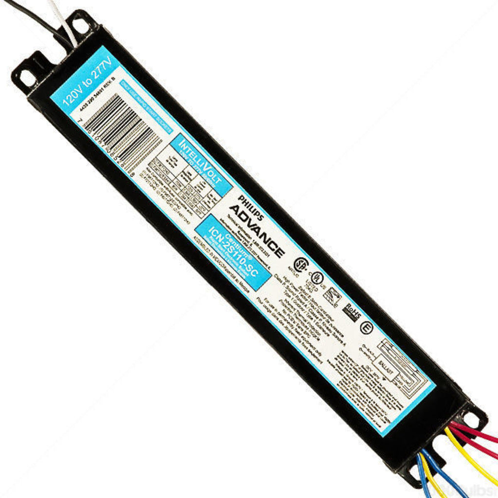 Advance ICN2S110SC35I Electronic Ballast Fluorescent - High Output -  2-Lamp - 110W - 120V