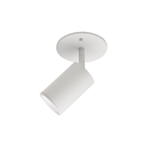 Kuzco 81711-WH Ceiling / Wall Fixture with Adjustable Height and Pivot Cylinrical Head - White