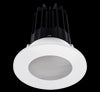 Lotus LED-2-S15W-3018K-2RRBK-2RST-24D 2 Inch Round Recessed LED Downlight Designer Series 15 Watt - High Output - 3000-1800 Kelvin - Dim to Warm - 24 Degree Beam Spread - Black Reflector - Shower Trim