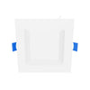 Luxrite LR23739 4 inch Mini Panel Square 5CCT High Output - Step Baffled Trim - LED/MINI4/PANEL/5CCT/SQ/B/HO