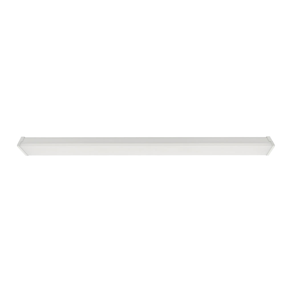 Lexline Slim Linear Linkable 6FT LED Fixture with Emergency Battery - 45 Watts - CCT Adjustable - White Finish