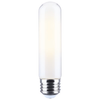 SATCO S21349R1 5.5W T10 LED Filament Bulb, Frost, 4000K, E26, Dimmable