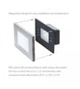 WAC 4071-30BK - 9-15V Step And Wall Light - Rectangle