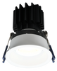 Lotus LED Lights LRG3-3018K-HO-TT-WH white regressed gimbal downlight