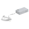 Luxrite LR23731 4 inch Mini Panel Round 5CCT Baffled Canless Wafer Spotlight - LED/MINI4/PANEL/5CCT/RD/B