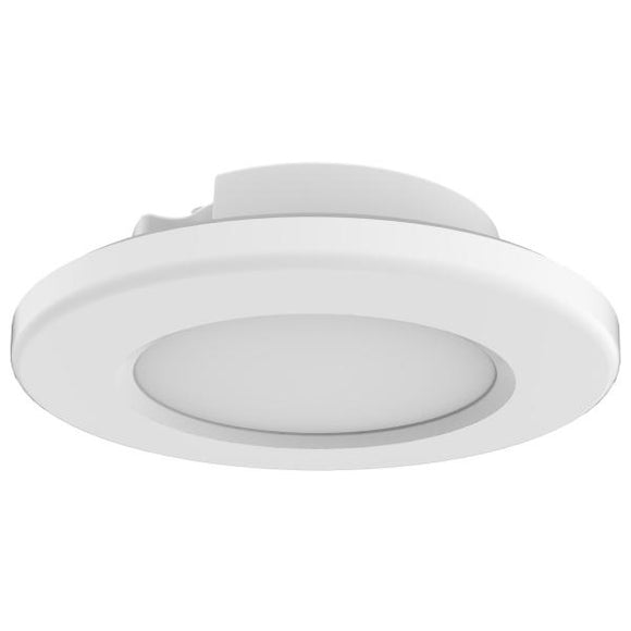 Satco 62/1581 4 inch - LED Surface Mount Fixture - CCT Selectable 3K/4K/5K - White