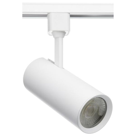 Satco TH613 20 Watt - LED Commercial Track Head - White - Cylinder - 36 Degree Beam Angle