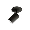 Kuzco 81711-BK Ceiling / Wall Fixture with Adjustable Height and Pivot Cylinrical Head - Black
