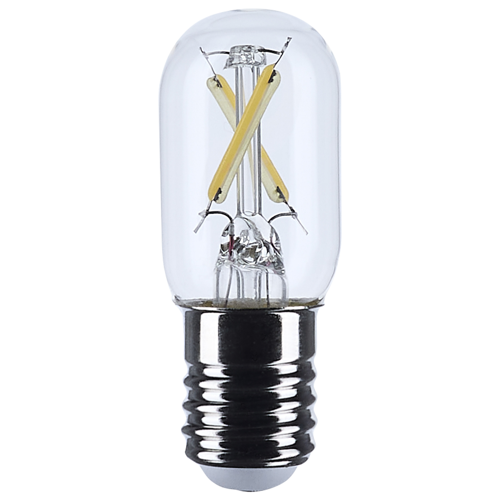 Satco S12520 clear T6.5 LED filament bulb with E17 base
