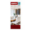 SATCO S21280 B11 LED Filament Bulb, 5.5W, 4000K, E12 Base, Frost