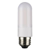 Satco S11225 8 Watt T10 LED - Frosted - Medium base - 4000K - High Lumen - 120 Volt - 90 CRI - Dimmable - Carded
