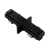 Luxrite LR43830 TrackRite - H-Track Mini-Straight Connector - Black Finish