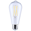 SATCO S21363 clear ST19 LED filament bulb