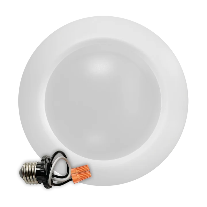 Luxrite LR23865 white LED disk light with E26 adapter