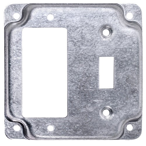 Morris Products M814CC 4" Metal Box Cover Decorator/Toggle