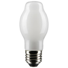 SATCO S21338 white BT15 LED bulb with E26 base