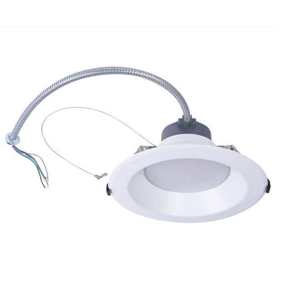 Halco CDL8-WS-CS-U 88986 ProLED Select Commercial Downlight 8 Inch Wattage and CCT Selectable 110-277VAC 0-10VDIM