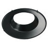 Luxrite 6 Inch LED Round Retrofit - Black Finish - CCT Selectable - Dimmable - 60 Watt Equivalent