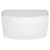 Satco 62/1214 11 inch - Flush Mounted LED Fixture - CCT Selectable - Square - White Acrylic