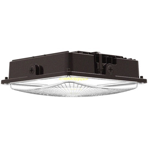 Morris Products 71609C Color & Wattage Selectable Canopy Light 45W-75W Bronze