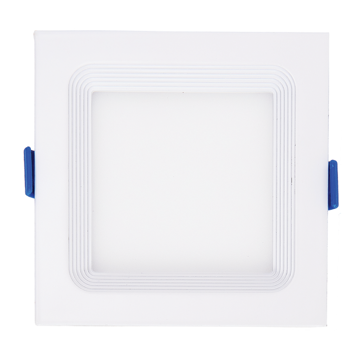 Luxrite LR23739 4 inch Mini Panel Square 5CCT High Output - Step Baffled Trim - LED/MINI4/PANEL/5CCT/SQ/B/HO