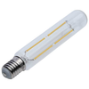 SATCO S21370 clear LED filament bulb, angled view