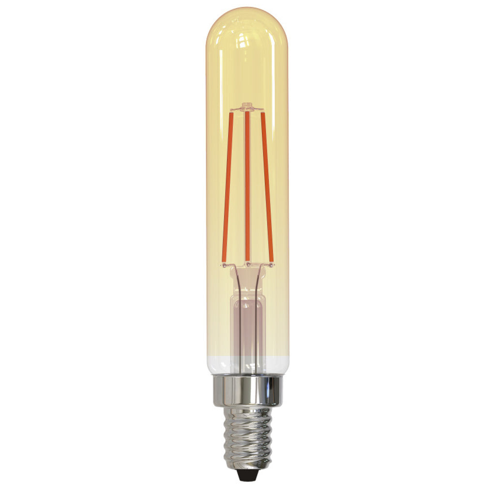 Bulbrite 776722 4.5 Watt T8 LED Filament - 5 inch - 2100K - E12 Base - 120V - Dimmable - Antique Finish