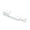 Luxrite LR43819 TrackRite - H-Track Live End Conduit Fitter - White Finish