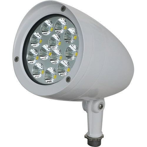 Morris Products 71698B LED Designer Bullet Flood 40W 45° 5000K 120-277V White