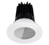 2 Inch Recessed LED Downlight - 8 Watt - 4000 Kelvin - 620 Lumen - Alzak Reflector - Round Shower Trim - 38 Degree Beam Angle - Type IC Damp - Air-Tight - Energy Star - T24 - CRI 90+
